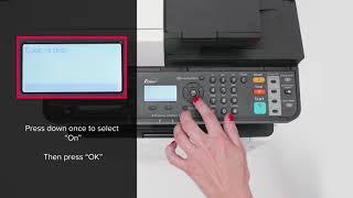 KYOCERA ECOSYS M5521cdw Multifunctional MFP – WiFi Setup