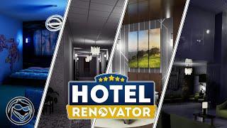 Hotel Renovator | Episode 1 - Lobby, Hallway, & Four Rooms (No Commentary)