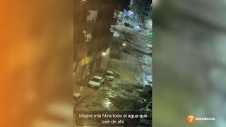 Así se vivieron los primeros minutos de terror en Paiporta