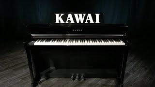 Kawai CS8 Digital Piano, Polished Ebony | Gear4music demo