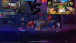 PANDA MOUSE GAMEPLAY|GAMEPLAY WITH KEYBOARD AND MOUSE||PC VS MOBILE WITH PANDA MOUSE PRO #pandamouse