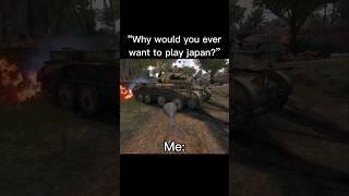 Just Another Day Abusing Tanks #enlisted #japan #japanese #meme #memes #warthunder #warthundertanks