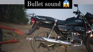 splendor ko bullet bana Diya/ splendor bullet #experiment #crazyindianhacker #viral #trending