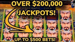 OVER $200,000 ON DRAGON LINK $500 BETS PART 2