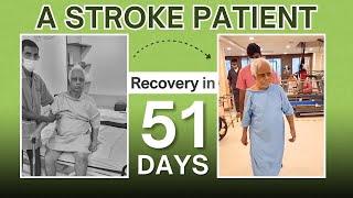 Stroke Recovery, Mr. Raja Babu Lingam, Inspiring Journey at HCAH Rehab & Recovery Center