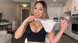 HOT Victoria’s Secret Panties Try On Haul | Thongs | Lola Valentine