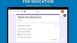 عمل اختبار علي جوجل فورم Google Forms