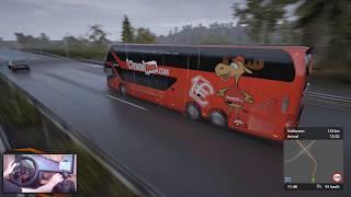 FERNBUS | RUTA CON LLUVIA AUTOBUS SKYLINER DE DOS PISOS | JMGAMER