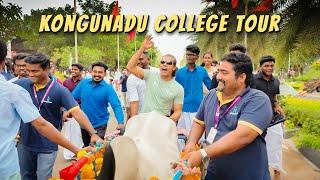 KONGUNADU College Tour!  | Sidd Ahmed