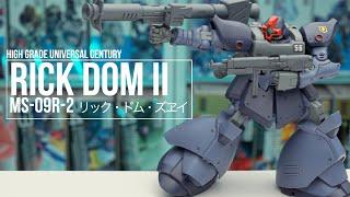 HGUC Rick Dom II Review – A 21-Year-Old Gem