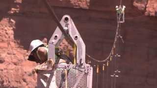 Skywire Live with Nik Wallenda Rigging the Wire - ElectricTV