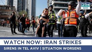 BREAKING: Iran Launches Massive Missile Barrage on Israel | DRM News | AH1B