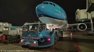 Last Flight of Captain Marc Janssen @ KLM