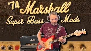 SECRETS of the MARSHALL SUPER BASS...Repair and Mods