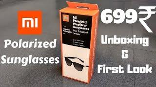 Xiaomi Polarized WayFarer Sunglasses Unboxing | CrowdFunding Product |Mi Wayfarer Sunglasses