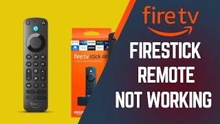 How to Reset a Fire TV Stick Remote & Fix Most Issues (Firestick Remote not working)