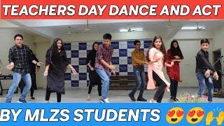 ##Act & dance by senior students on teachers'day 5th September 2021 (MLZS ARA)