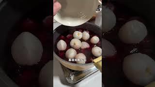 解暑又好喝的杨梅荔枝饮，独属于六月天的水果饮#荔枝熟了
