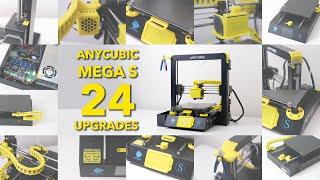 24 Upgrades & Modification for my Anycubic Mega S  |  3D Printing