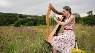 Lazy Waltz for a hot Summer's Day - Celtic lever harp solo by Tamsin Dearnley