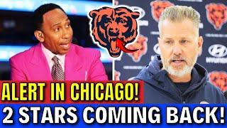 WHAT AN INCREDIBLE NEWS! BIG STARS COMING BACK! CHICAGO BEARS NEWS