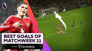 The BEST Goals of Matchweek 11 | FT Garnacho, Neto, Salah  and MORE!