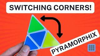 Switching Corners on a #Pyramorphix | beginners