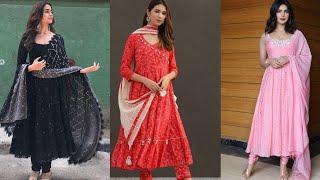 Comfy churidar anarkali suit designs