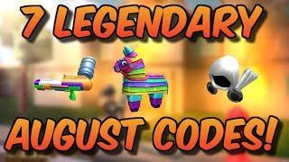 *NEW* 7 LEGENDARY AUGUST CODES! *OP* (Roblox Fire Fighter Simulator)