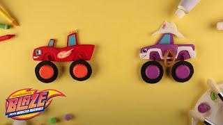 Crafting Light Riders w/ Blaze & Starla | Blaze and the Monster Machines