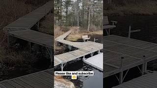 One of my favorite dock designs. #lakelife #docks #work #solo