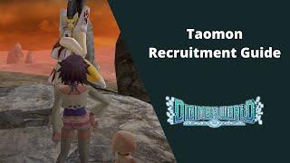 Taomon Recruitment Guide - Digimon World Next Order - 100% Walkthrough Guide 12