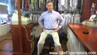 The Ergonomics Guy - The EA Saddle Chair