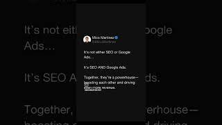 SEO and Google Ads