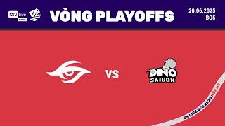TS vs DINO (BO5) | ON Live VCS 2025 Mùa Hè - VòngPlayoffs | 20.06.2025