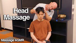 ASMR Meet Up - 9 - Head Massage with Explanation of Technique with Dmitri