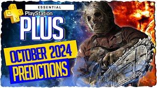 PS PLUS October 2024 Predictions | PS PLUS Essential October 2024 Lineup