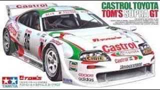 Tamiya 1/24 Castrol Toyota Tom's Supra GT..Plastic Kit Build & Review.