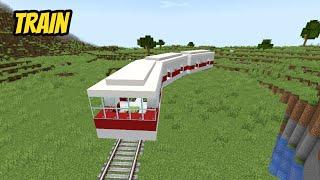 Build Realistic train in minecraft - Create mod v0.5