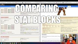 Comparing 2024 Monster Stat Blocks to 2014 Monster Stat Blocks | Nerd Immersion