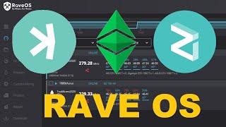 Три монеты на одной карте. ETC + ZIL + KASPA. RaveOS + HiveOS update