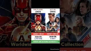 The Flash Vs Mission impossible Dead Reckoning Movie Comparison || Box Office Collection shorts