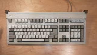 Vintage Focus FK-2001 (Alps SKCM White) Mechanical Keyboard