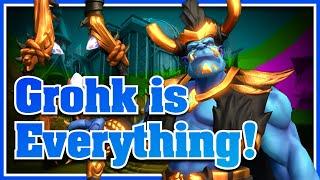 GRONK IS STRONK! - Paladins Grohk Gameplay