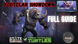 STATE OF SURVIVAL x TMNT: ULTIMATE STRATEGY: FOOTCLAN SHOWDOWN