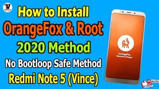 Install OrangeFox Recovery & ROOT on Redmi Note 5 (Vince) | Without Loosing Data | OTA Supported |