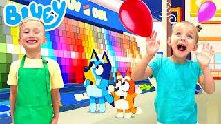 We Opened a Hammerbarn with Bluey and Bingo!