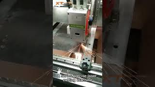 XTLASER+6060A precision fiber laser cutting machine