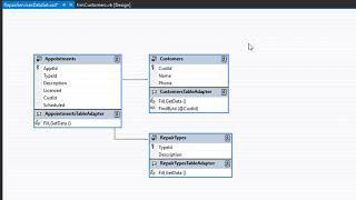 Vb .Net Intermediate Level: Repair Shop DB - SQL and TableAdapter 4/33