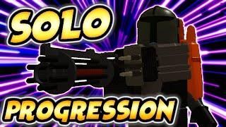 Becoming The Mandalorian in Roblox Star Wars | Bounty Hunter Solo Progression #1